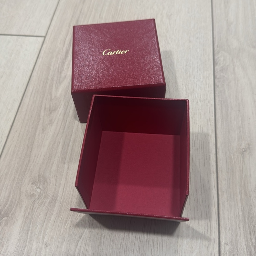 Cartier Burgundy Jewelry Box for Love Ring! - Picture 2 of 3